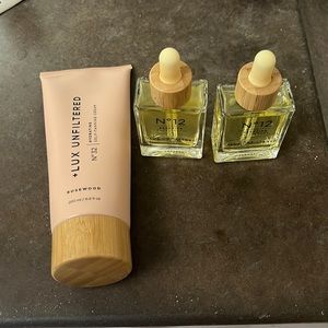 Never opened/used lux unfiltered face and body tanning